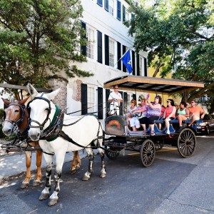 Historische Kutschfahrt durch Charleston