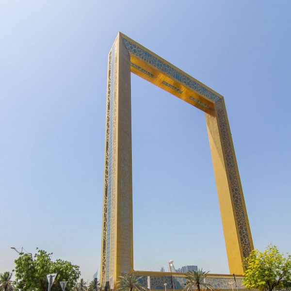 Dubai Frame & Speed-Bootsfahrt