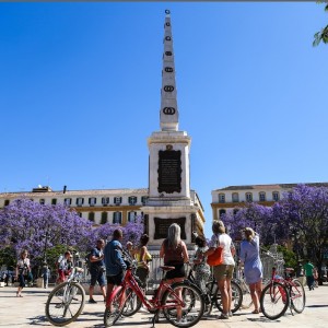Die Highlights Málagas mit dem Fahrrad erkunden