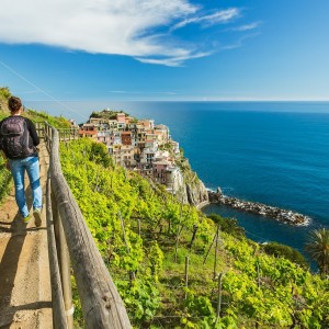 Malerische Wanderung in den Cinque Terre