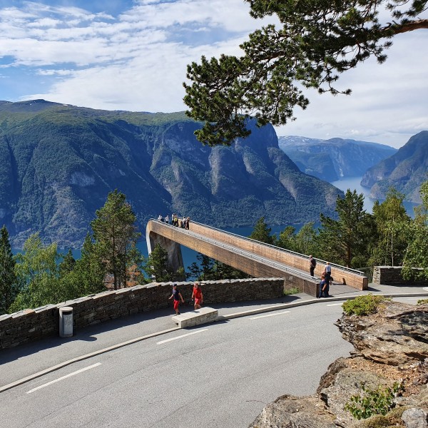 Panoramafahrt im Elektro Minibus zum Stegastein Aussichtspunkt