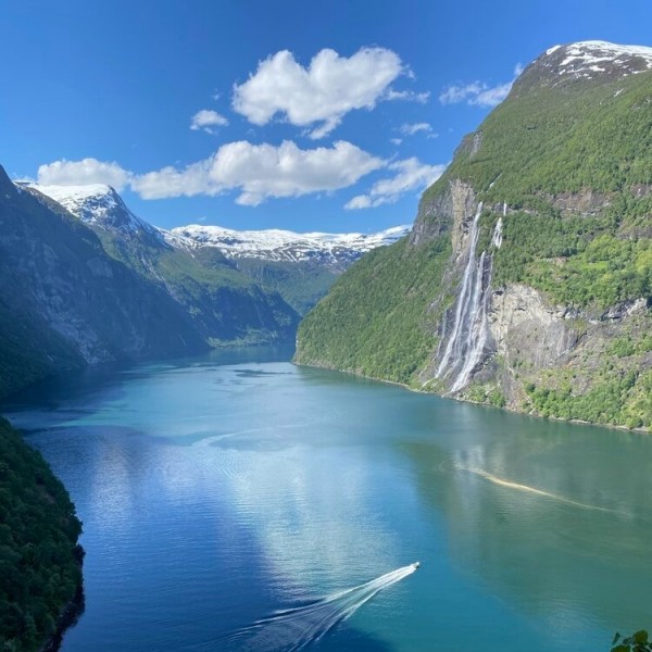 Rasante RIB-Fjordsafari in den Geirangerfjord