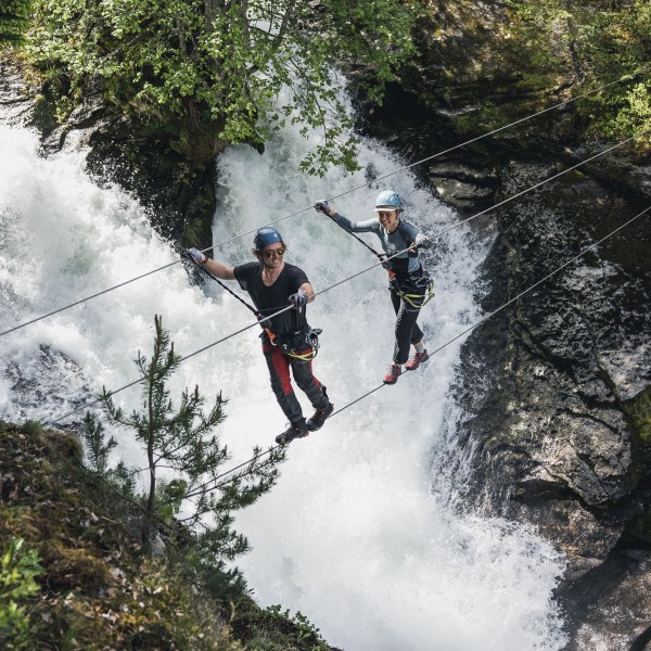 Klettersteig & Zipline Abenteuer