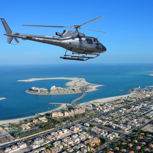 Dubai von oben: Helikopterflug über die faszinierende Metropole