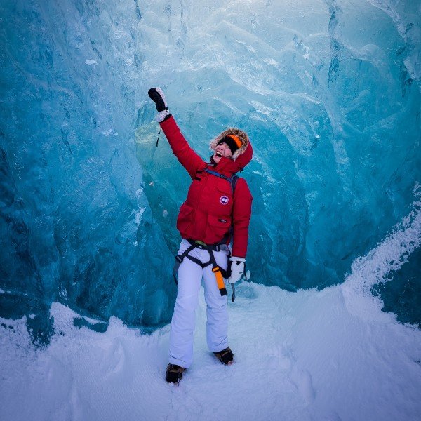 Wanderung auf dem Sólheimajökull Gletscher