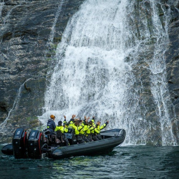 RIB-Bootstour durch den Hjørundfjord