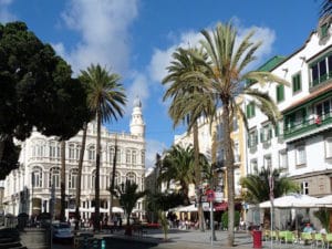 Gran Canaria-Landausflüge: Die Hauptstadt Las Palmas bietet zahlreiche schöne Ecken.