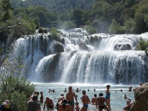 Split-Landausflüge: Wasserfälle im Nationalpark Krka