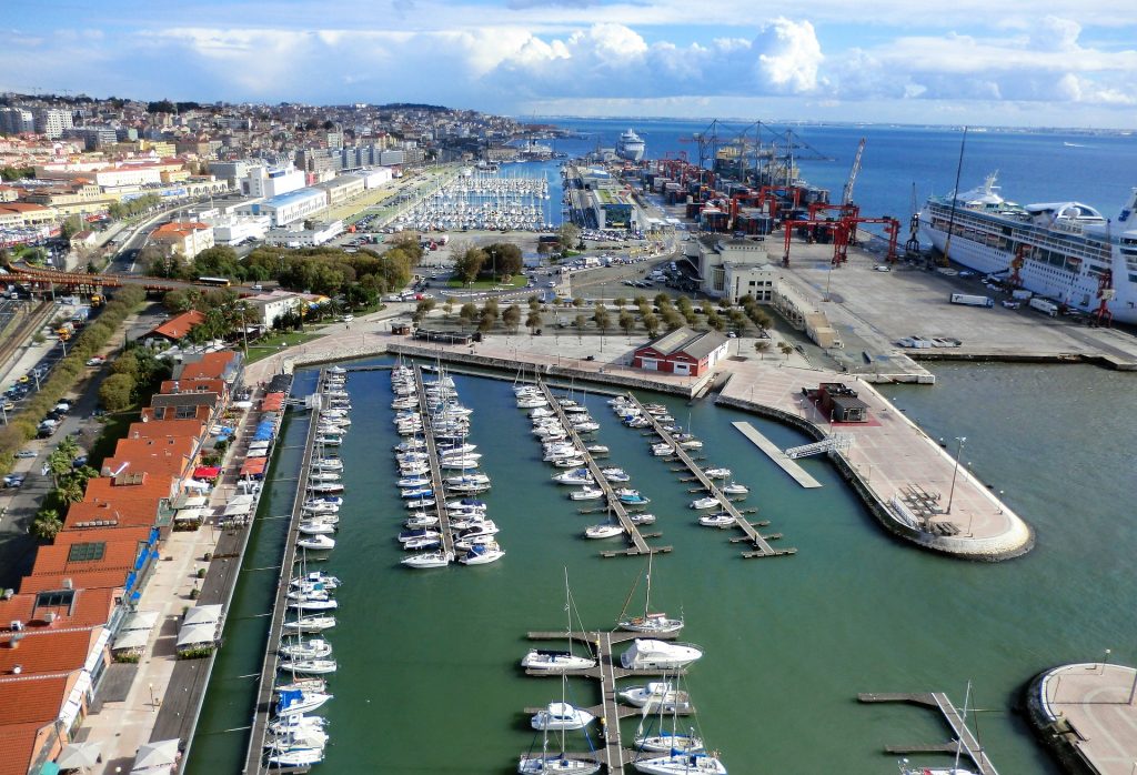 Hafen von Lissabon