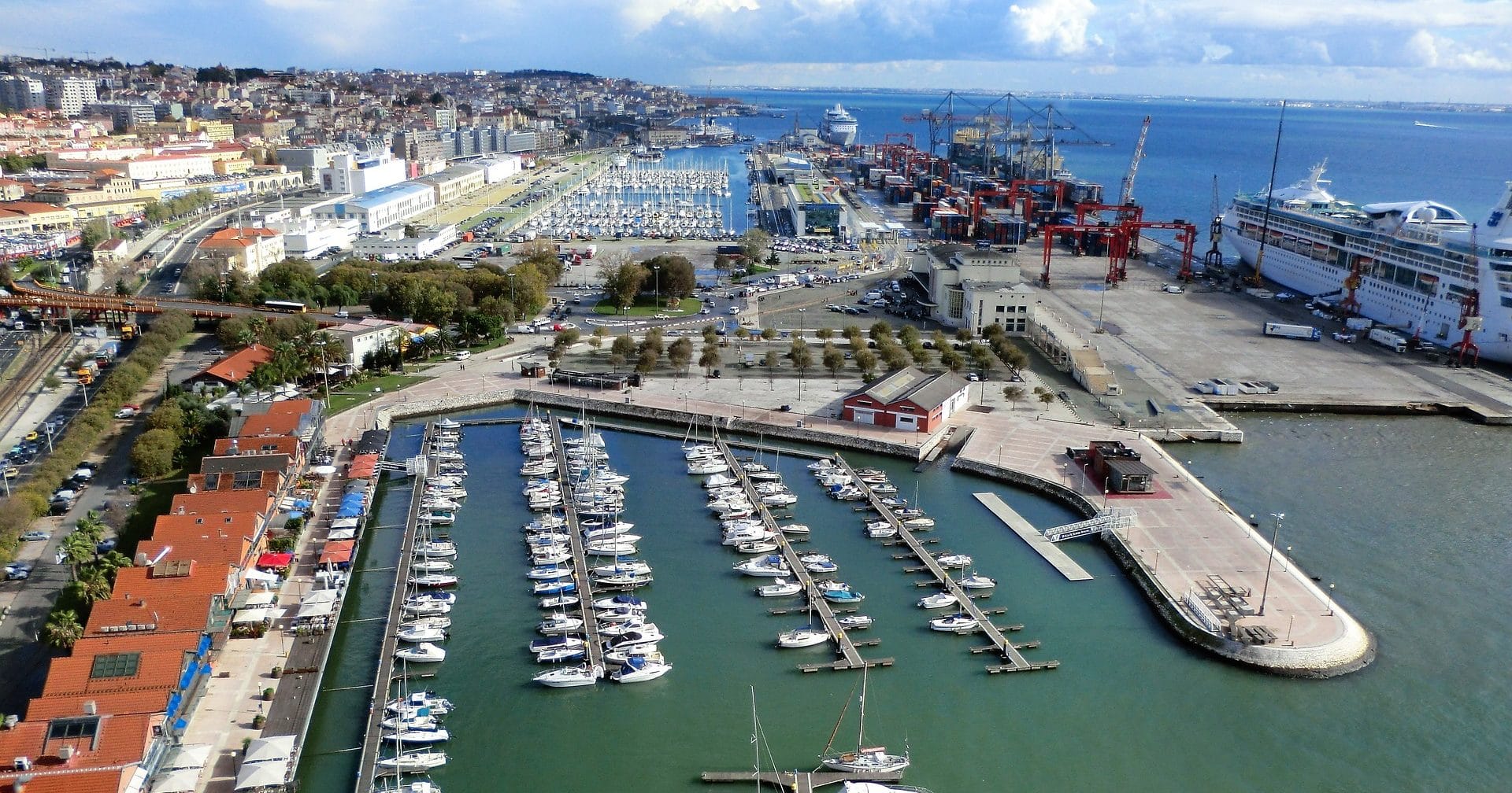 Hafen von Lissabon