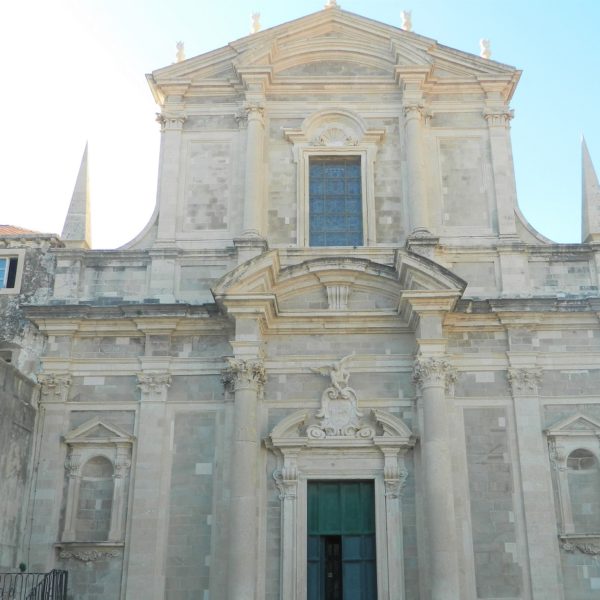 Blick auf die Jesuitenkirche St. Ignatius