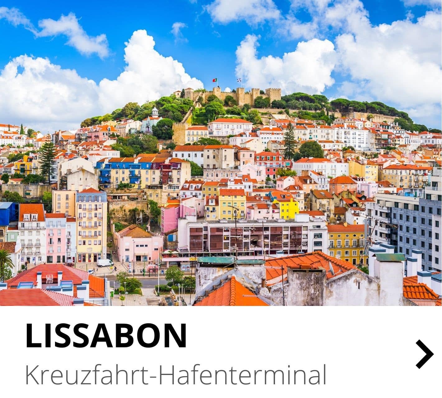 Lissabon Kreuzfahrt-Hafenterminal