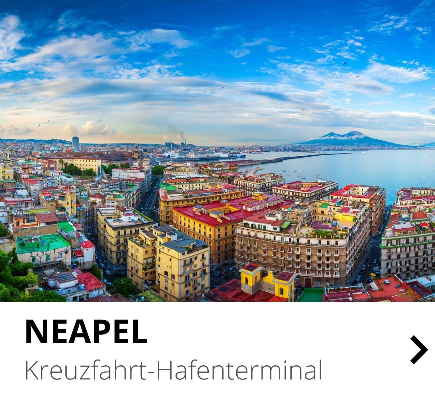 Neapel Kreuzfahrt-Hafenterminal