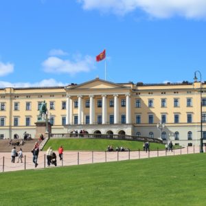 Das Königliche Schloss von Oslo