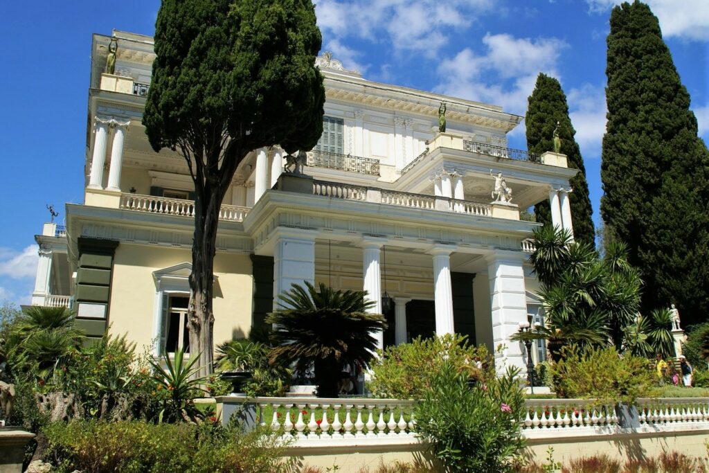 Der Palast Achilleion von Kaiserin Sissi