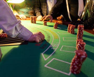 Casino auf dem Kreuzfahrtschiff