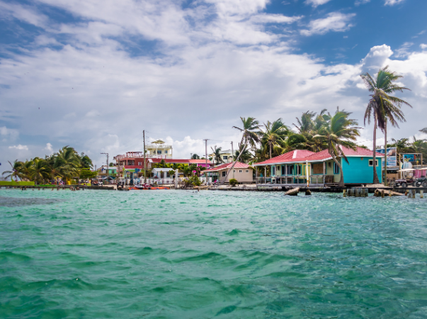 Belize City Aussicht auf das Meer
