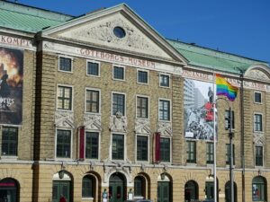 Das eindrucksvolle Bauwerk des Stadtmuseums von Göteborg mit Einblicken in die Handelsgeschichte und maritime Vergangenheit